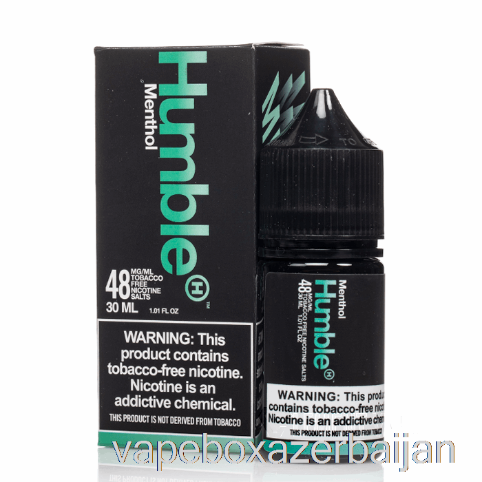 E-Juice Vape Menthol - Humble Salts - 30mL 48mg